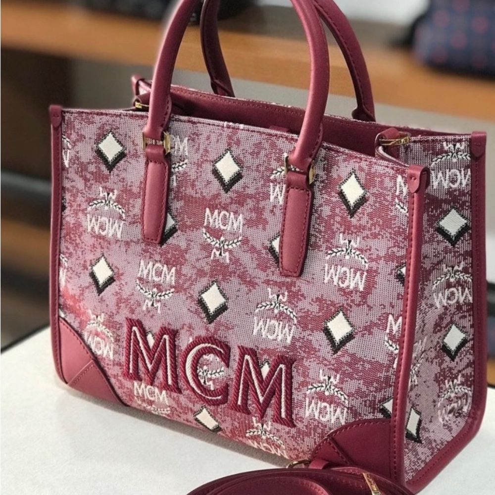 MCM Pink Tote Bag